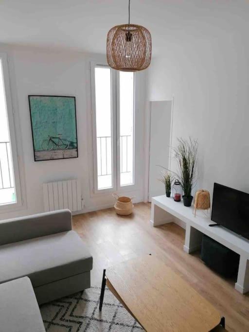 Magnifique Appartement T4, Plage Des Catalans Марсель Экстерьер фото