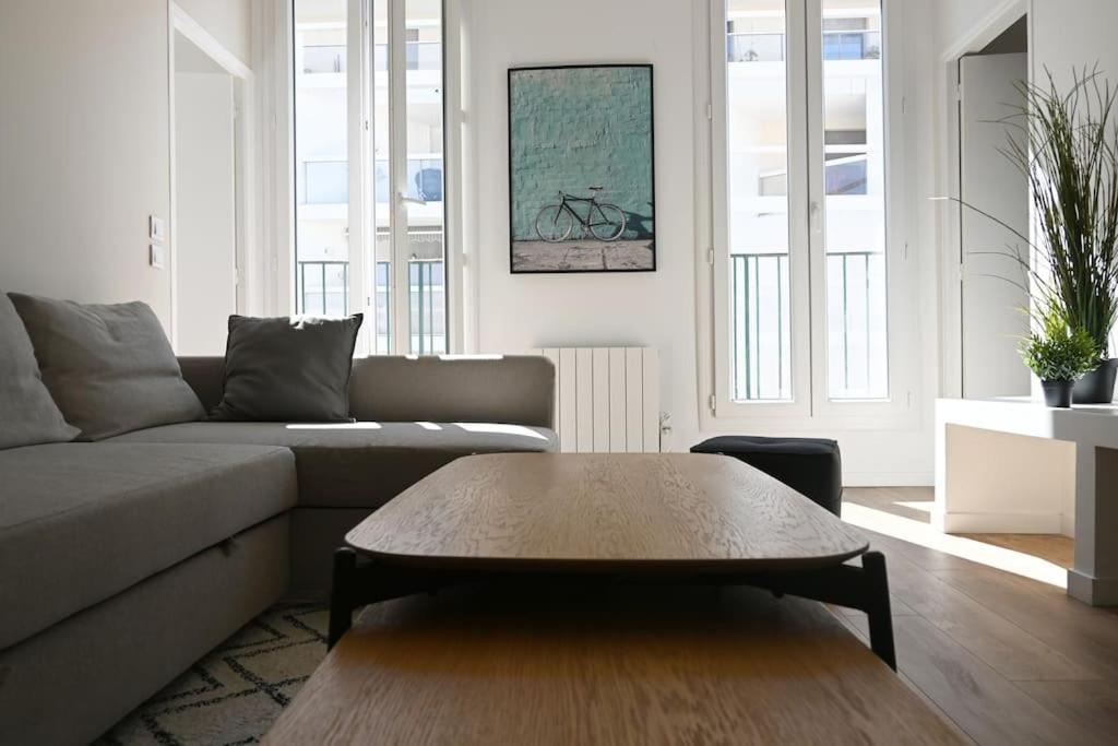 Magnifique Appartement T4, Plage Des Catalans Марсель Экстерьер фото